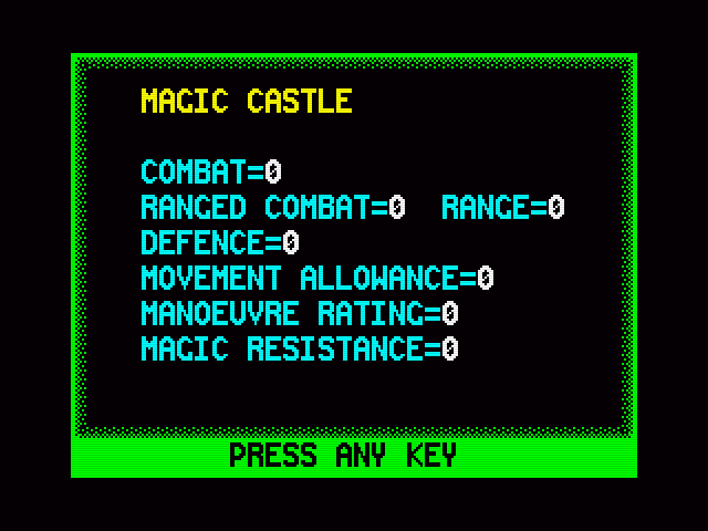 MAGIC CASTLE ON BOARD